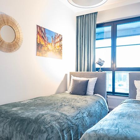 Apartament Z Dwiema Sypialniami + Parking Гданськ Екстер'єр фото
