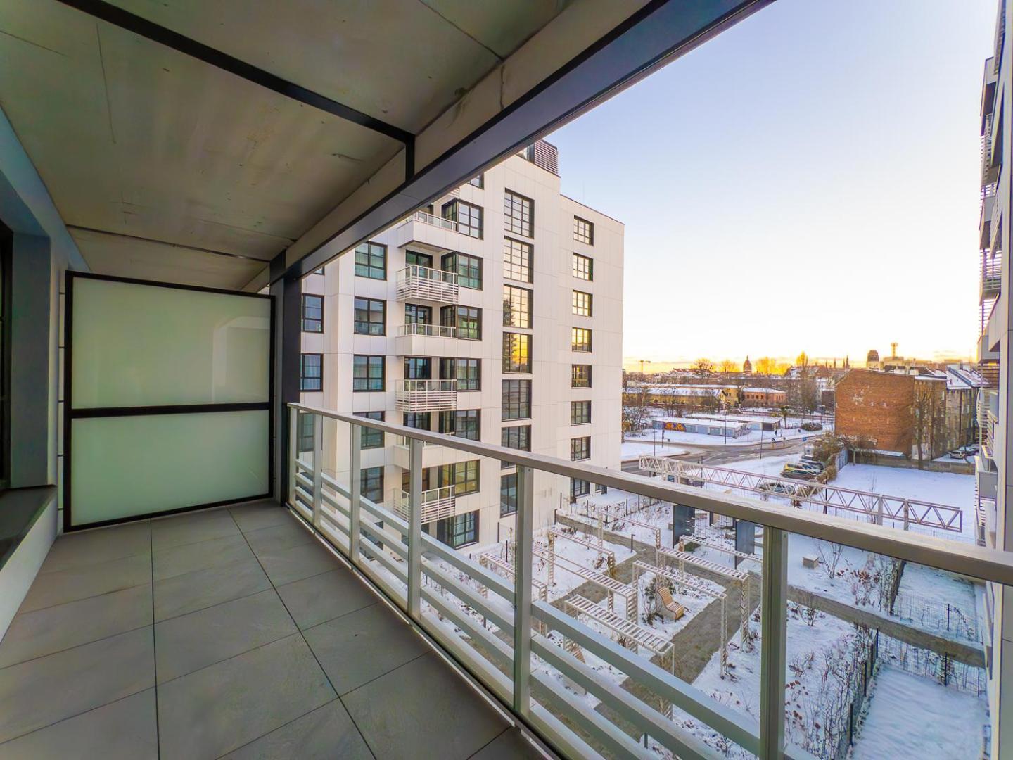 Apartament Z Dwiema Sypialniami + Parking Гданськ Екстер'єр фото